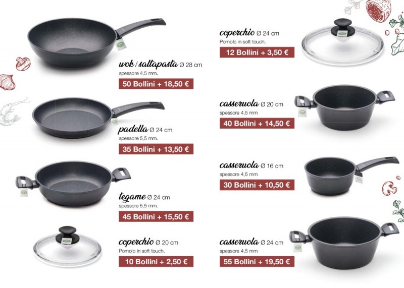 Giannini Wok In Acciaio Da 32 Cm Con Manico, Pentola Professionale Per Cucina Orientale